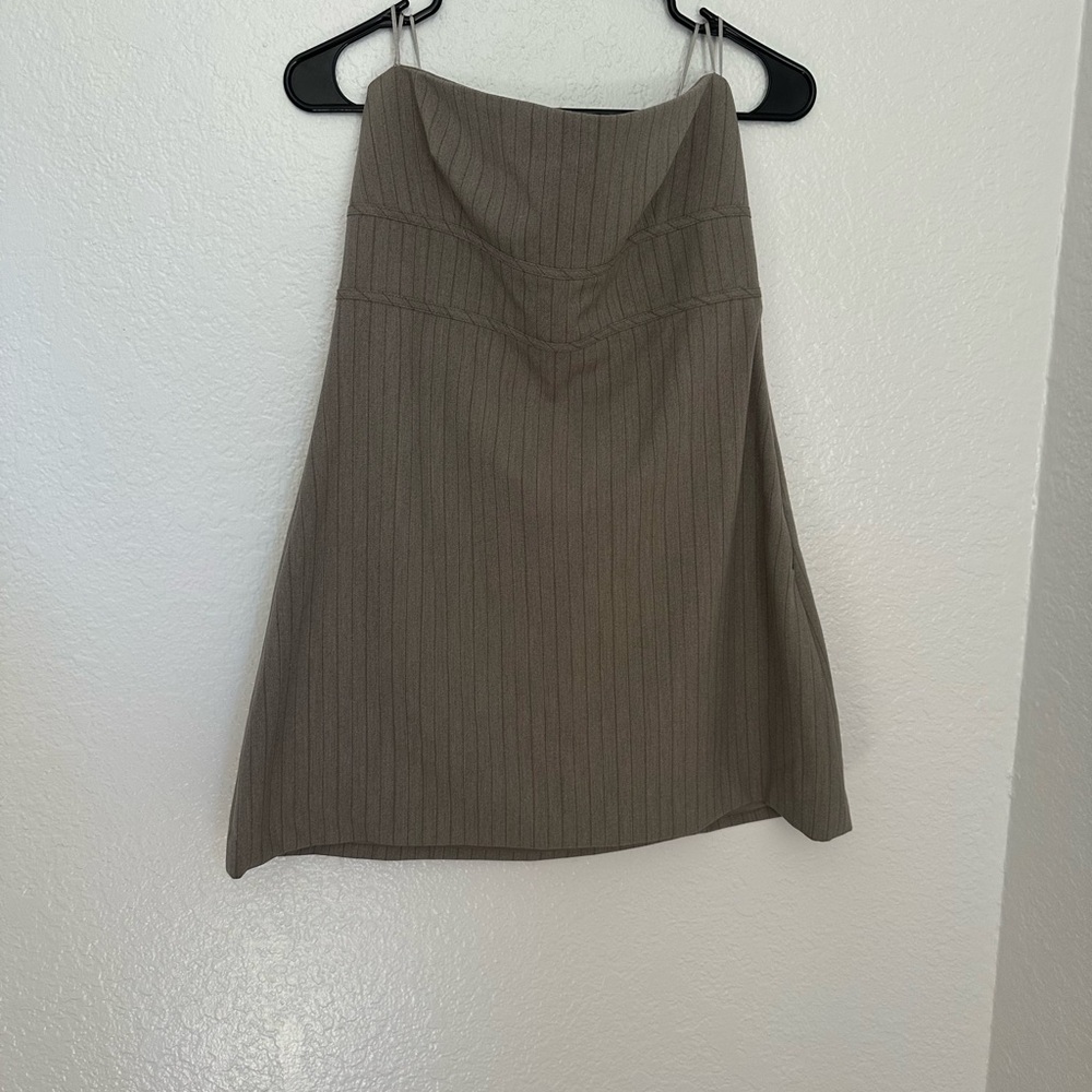 Zara Brown Mini Dress